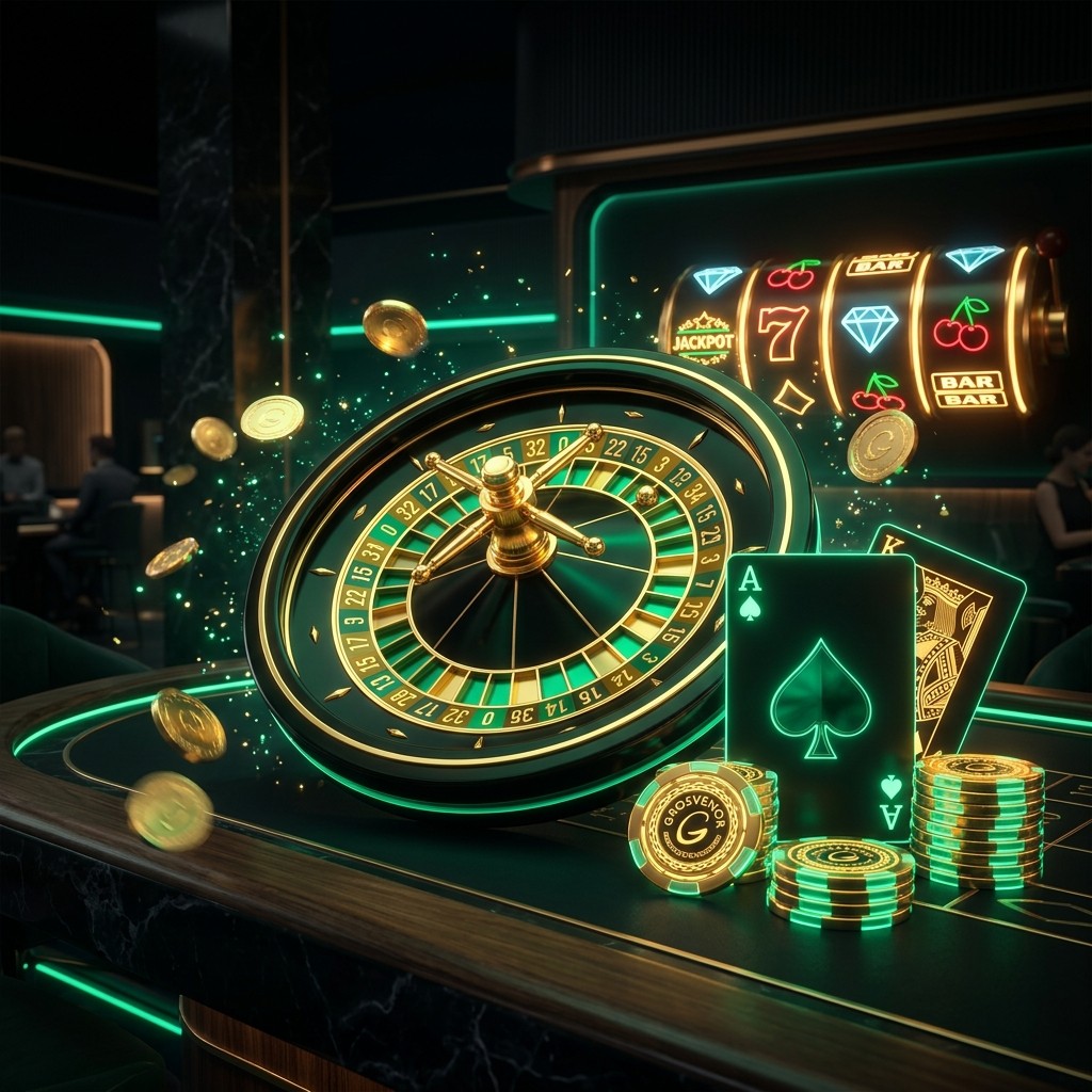Safer gambling illustration for an independent Grosvenor site
